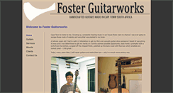 Desktop Screenshot of fosterguitarworks.com